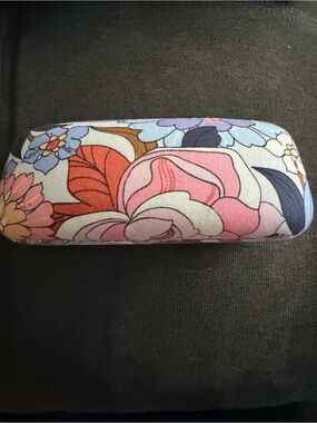 Vera Bradley Floral Eyeglass Case - Pink, Blue, Purple